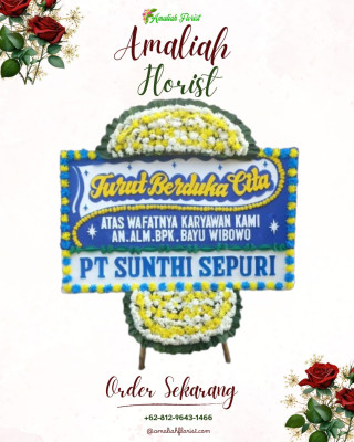 Papan Bunga Duka di Kempas